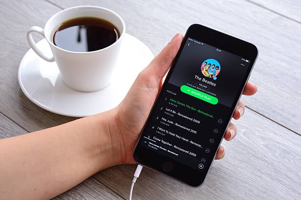 Werbung auf Spotify