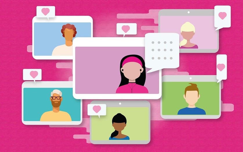 Illustration von verschiedenen Influencer Kampagnen