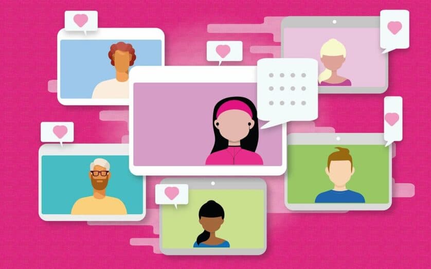 Illustration of different influencer campaigns