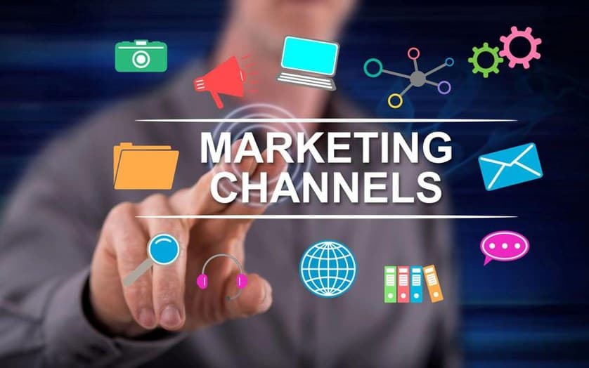 Verschiedene Marketing Channels