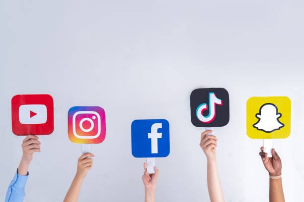 Socialmedia Icons für Marketing