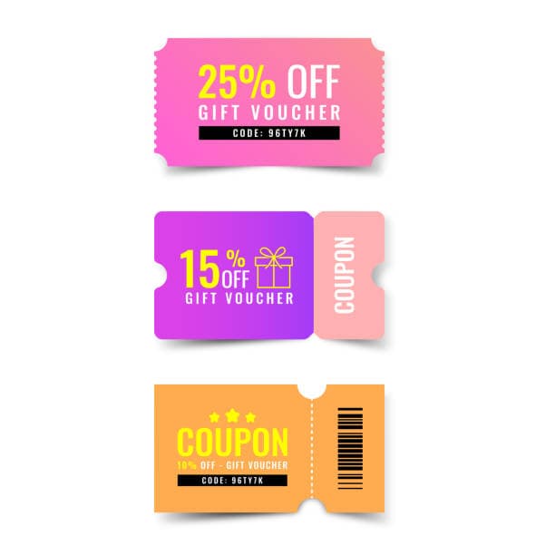 Coupons bei Printwerbung