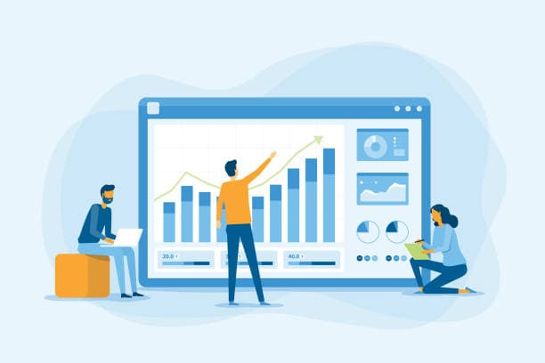 Online Marketing KPI Dashboard