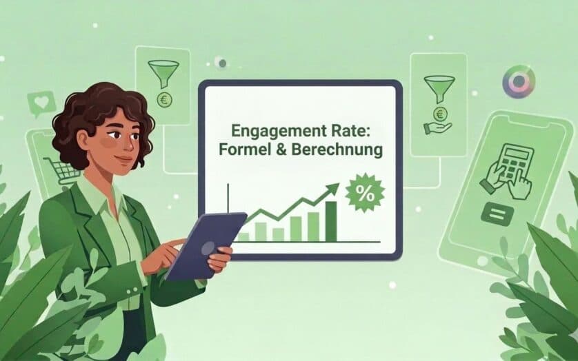 Beitragsbild Engagement Rate berechnen