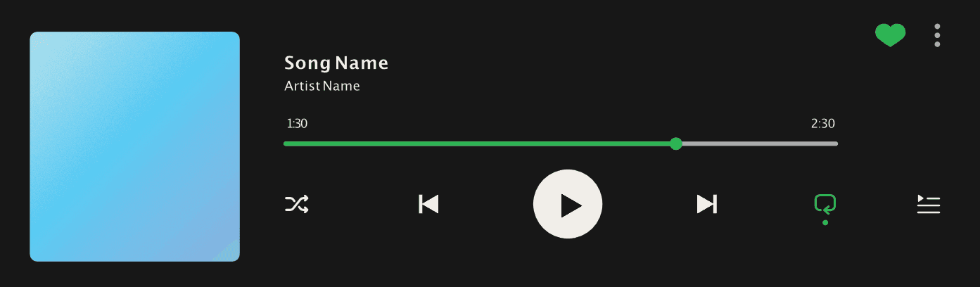 Spotify Platzhalter