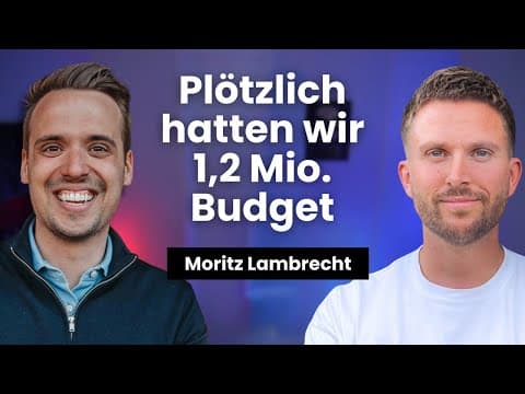 From 0 to 14 million in under 4 years | Moritz Lambrecht Ad Specialist