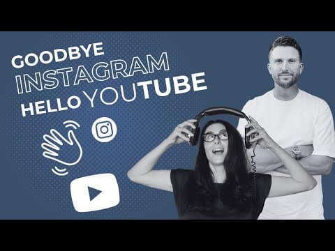 Goodbye Instagram, Hello YouTube! - mit Moritz Lambrecht | How To Social Werbung Podcast